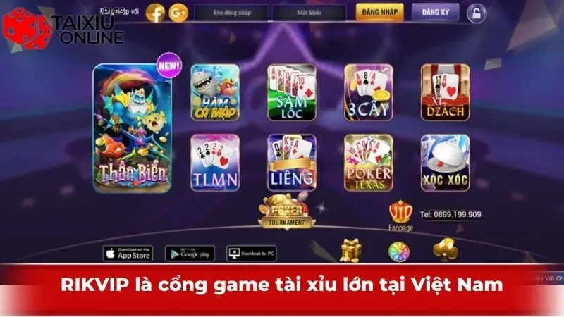 RIKVIP là cổng game tài xỉu lớn tại Việt Nam RIKVIP là cổng game tài xỉu lớn tại Việt Nam